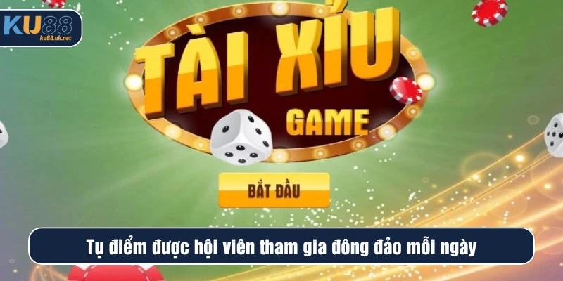 Tụ điểm được hội viên tham gia đông đảo mỗi ngày