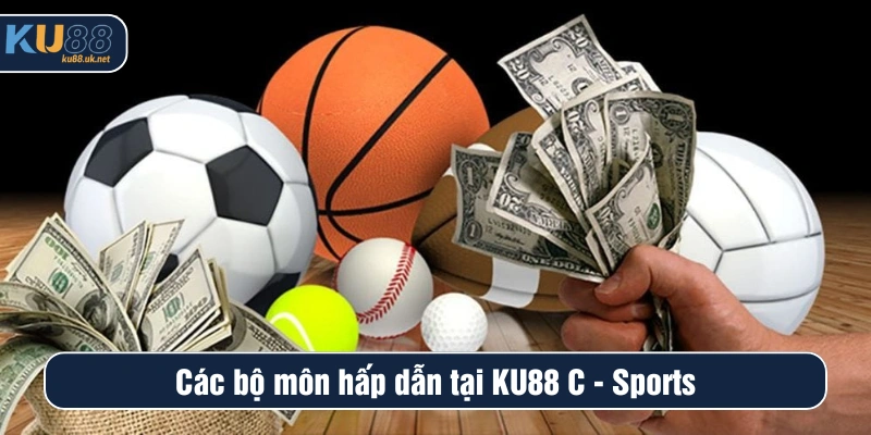 Các bộ môn hấp dẫn tại KU88 C - Sports