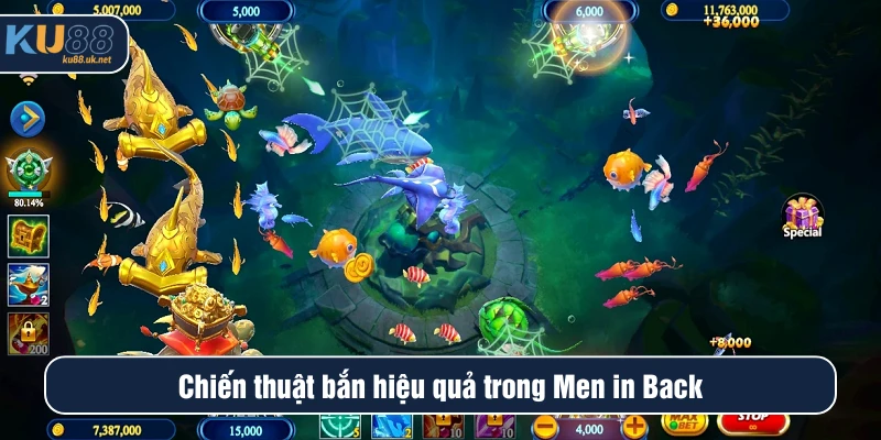 Chiến thuật bắn hiệu quả trong Men in Back
