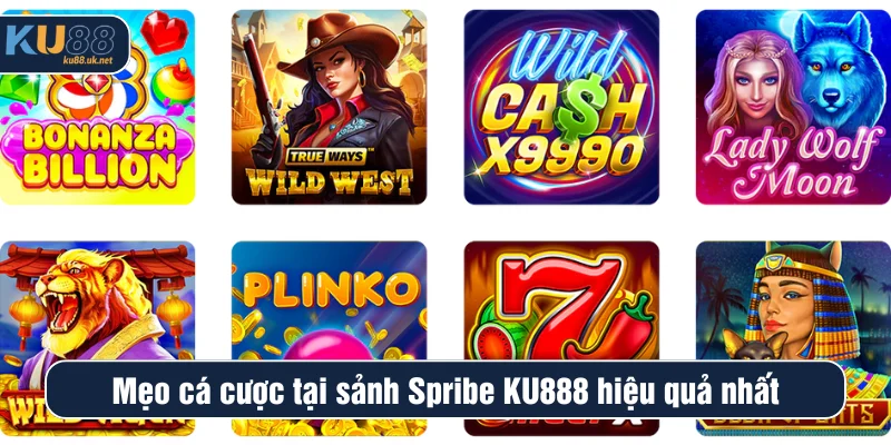 Mẹo cá cược tại sảnh Spribe KU88 hiệu quả